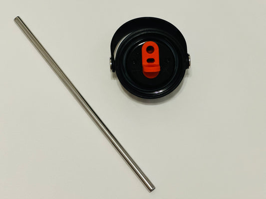 Stainless straw for Hydroflask 24 oz wide mouth flex straw cap